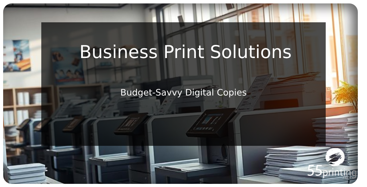 Color copy printing example for Budget‑Savvy Digital Copies – Business Print Solutions