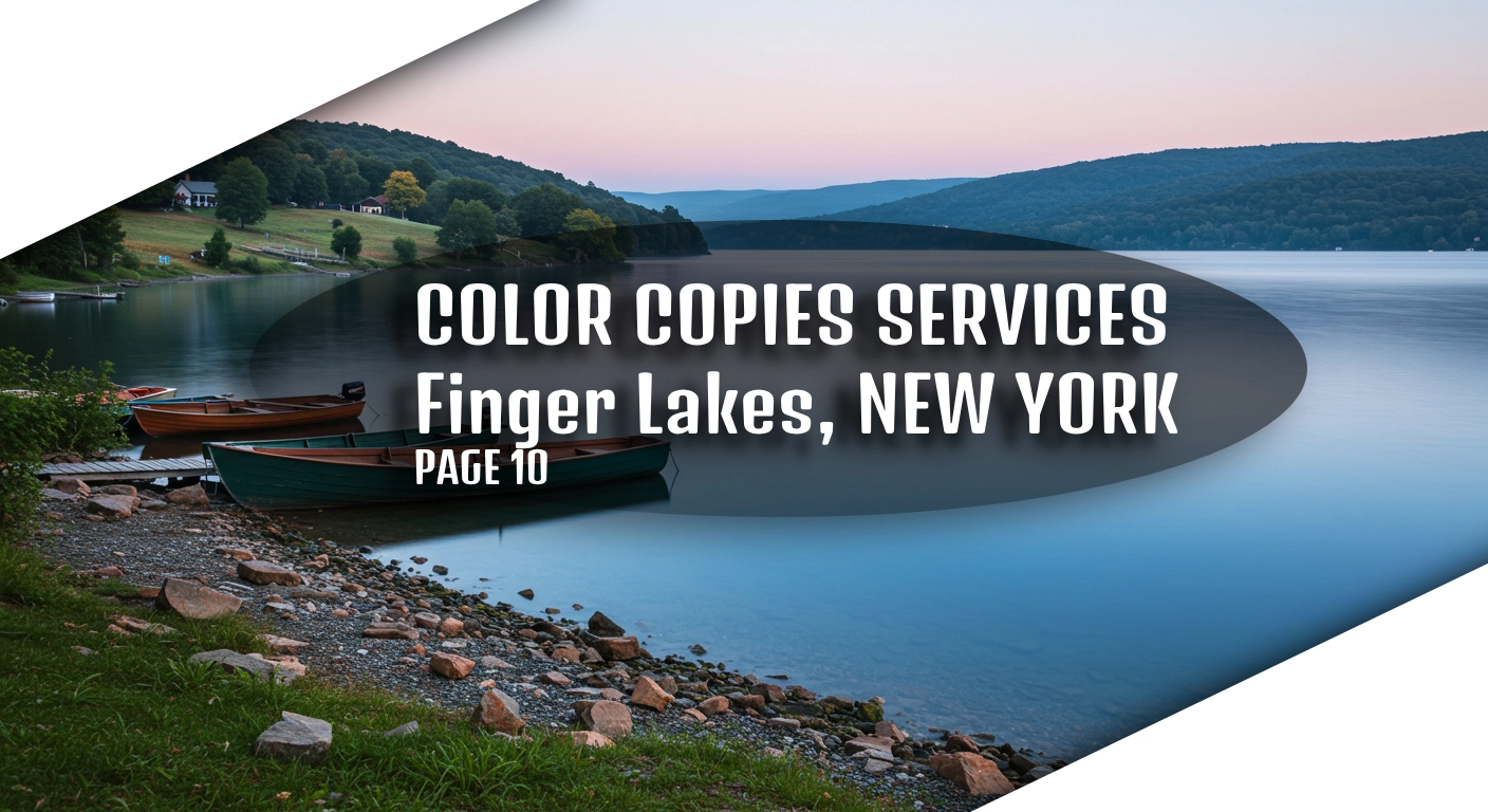 Color copy printing example for Finger Lakes Color Copies – Auburn Printing Services Page 10