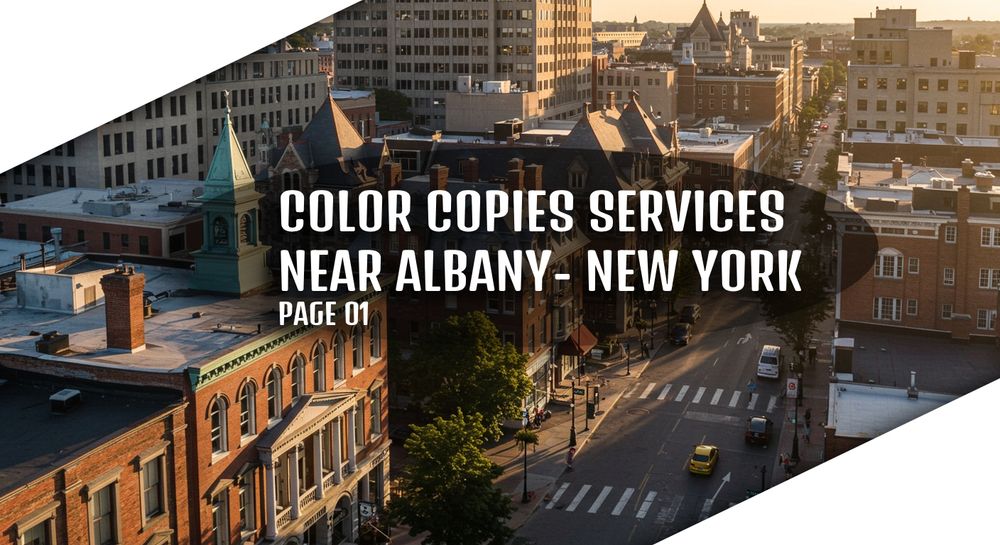 Color copy printing example for New York State Color Copies Services