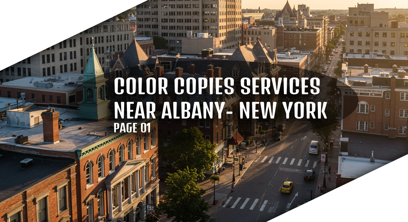 Color copy printing example for Albany Color Copies Services – Best Printing in NY State Page 1