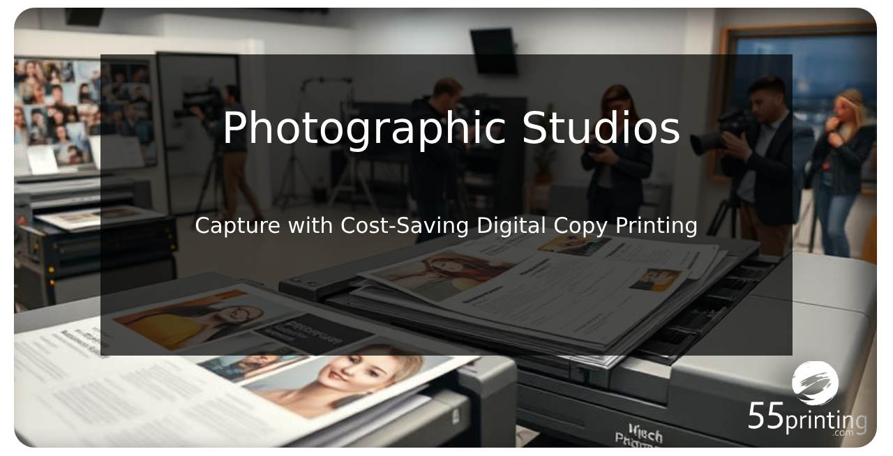 Color copy printing example for Photographic Studios: Capture with Cost‑Saving Digital Copy Printing