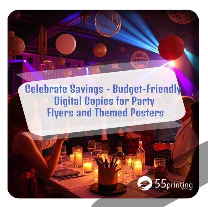 Color copy printing example for Celebrate Savings – Budget-Friendly Digital Copies for Party Flyers and Themed Posters