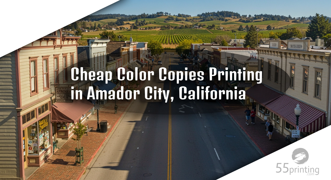 Cheap Color Copies Printing in Amador City, California