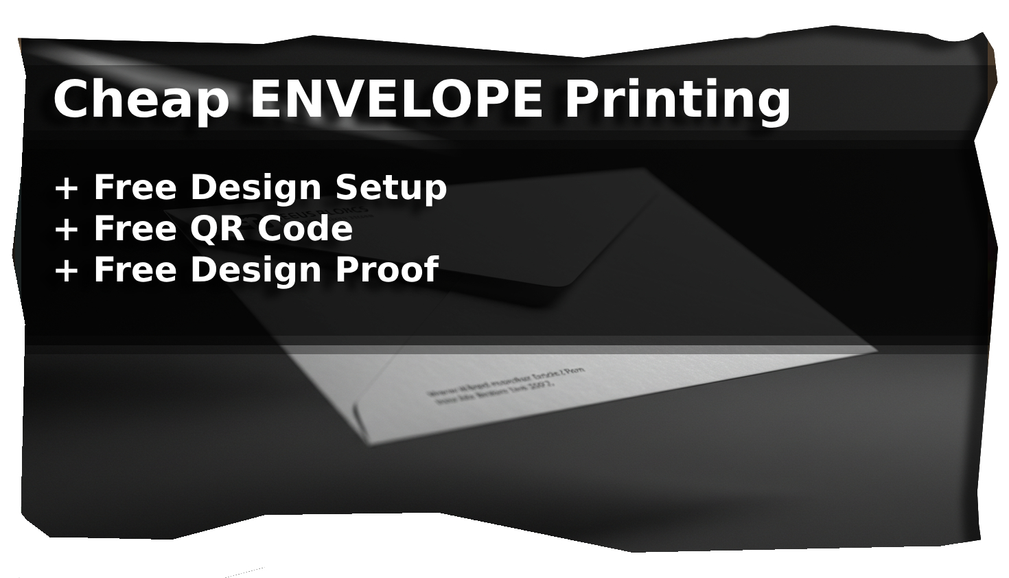 CheapENVELOPEPrinting FreeDesignSetup FreeQRCode FreeDesignProof