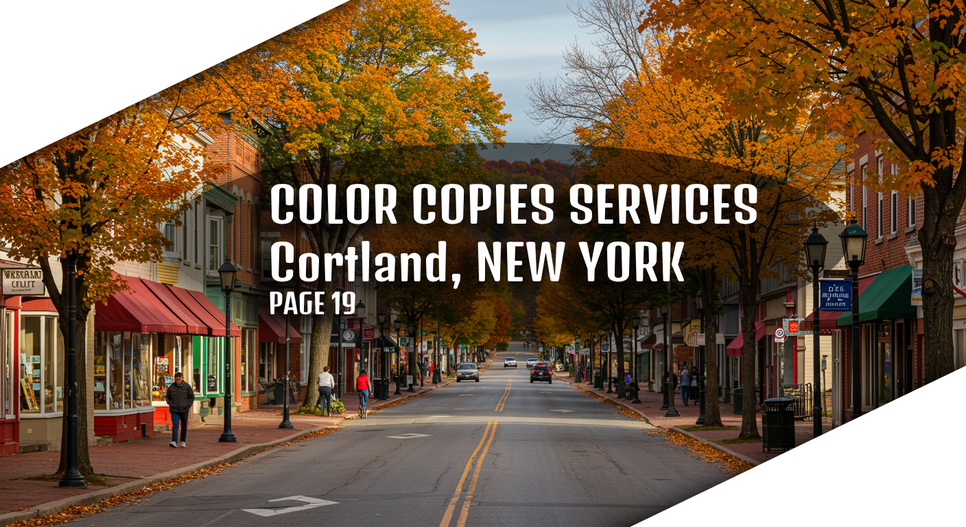 Color copy sample for Chenango & Cortland Color Copies – Norwich Printing Page 19