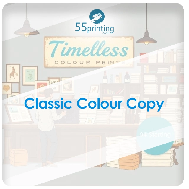 Color copy sample for Classic Colour Copy: Timeless Printing Solutions