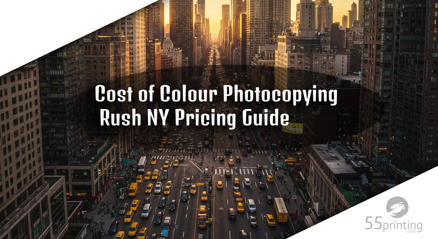 Color copy printing example for Cost of Colour Photocopying – Rush NY Pricing Guide