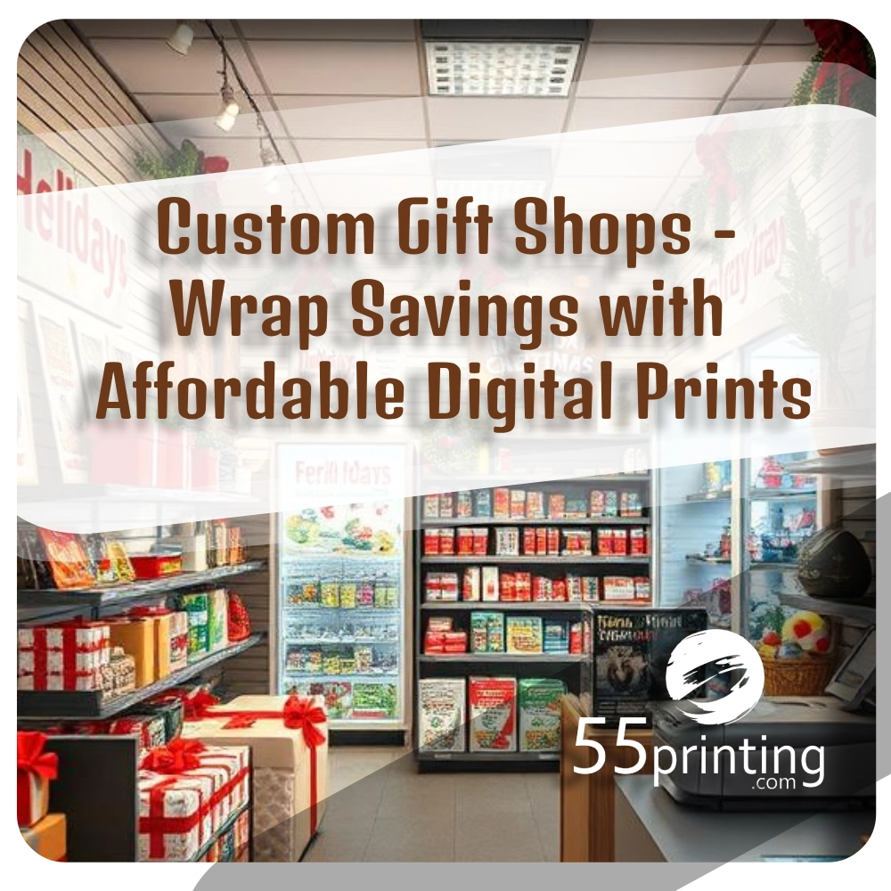 Color copy printing example for Custom Gift Shops – Wrap Savings with Affordable Digital Prints