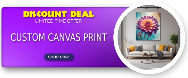 Enjoy 20% Off Canvas Printing