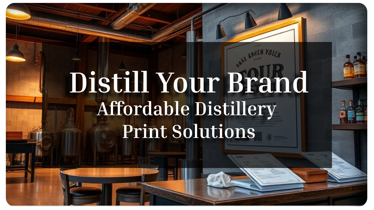 Color copy printing example for Distill Your Brand - Affordable Distillery Print Solutions