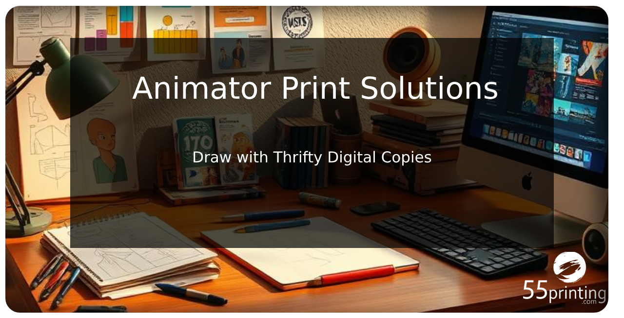 Color copy printing example for Draw with Thrifty Digital Copies – Animator Print Solutions