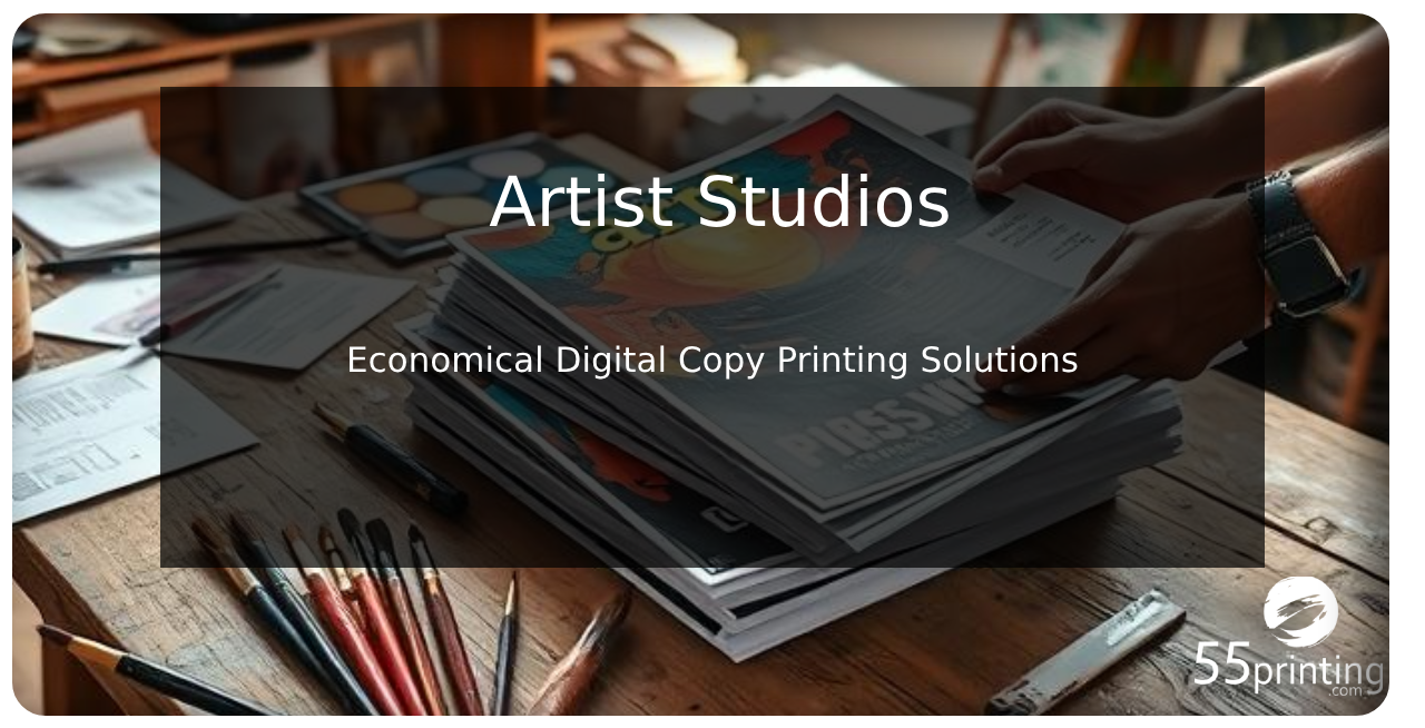 Color copy printing example for Artist Studios – Economical Digital Copy Printing Solutions