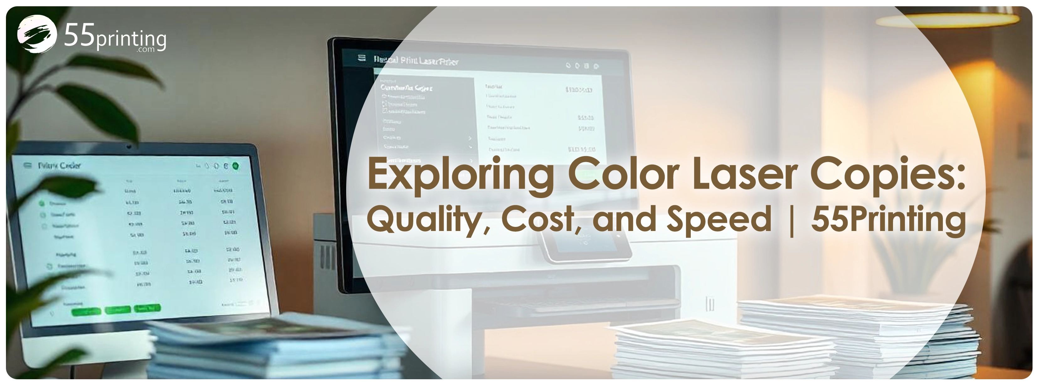Color copy printing example for Exploring Color Laser Copies: Quality, Cost, and Speed