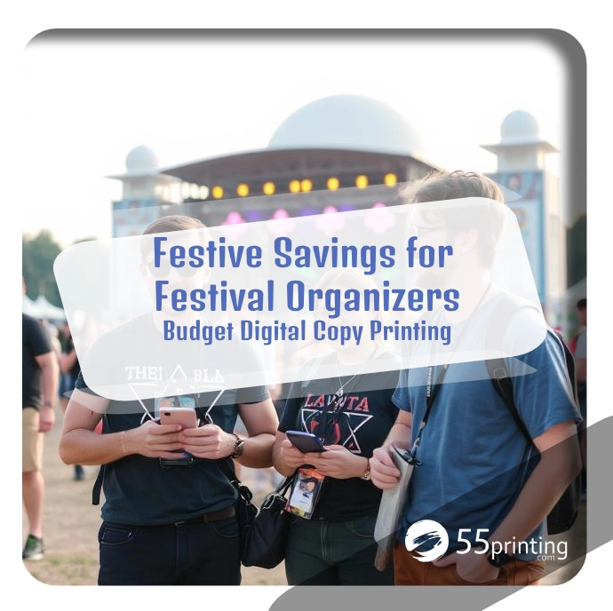 Color copy printing example for Festive Savings for Festival Organizers – Budget Digital Copy Printing