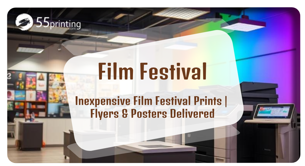 Color copy sample for Inexpensive Film Festival Prints | Flyers & Posters Delivered