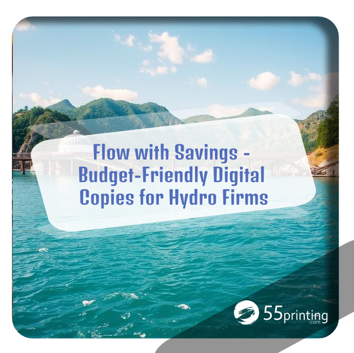 Color copy sample for Flow with Savings – Budget-Friendly Digital Copies for Hydro Firms