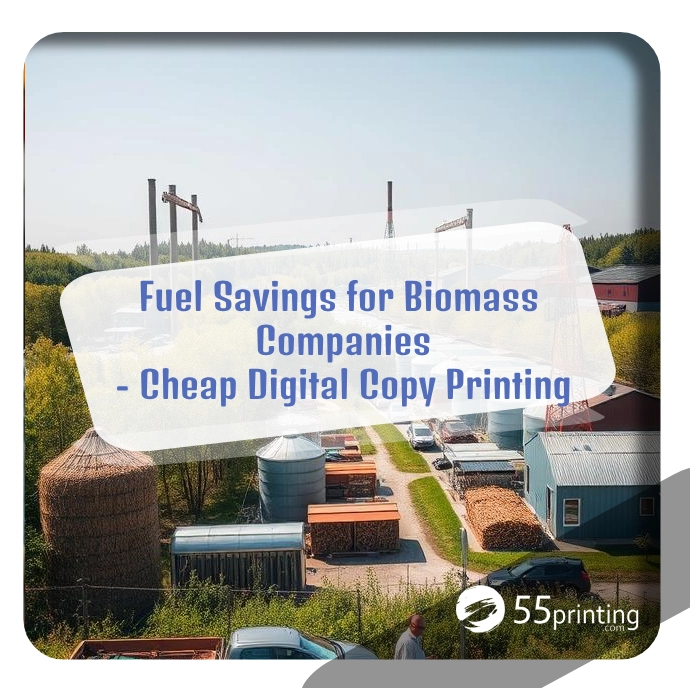 Color copy printing example for Fuel Savings for Biomass Companies – Cheap Digital Copy Printing