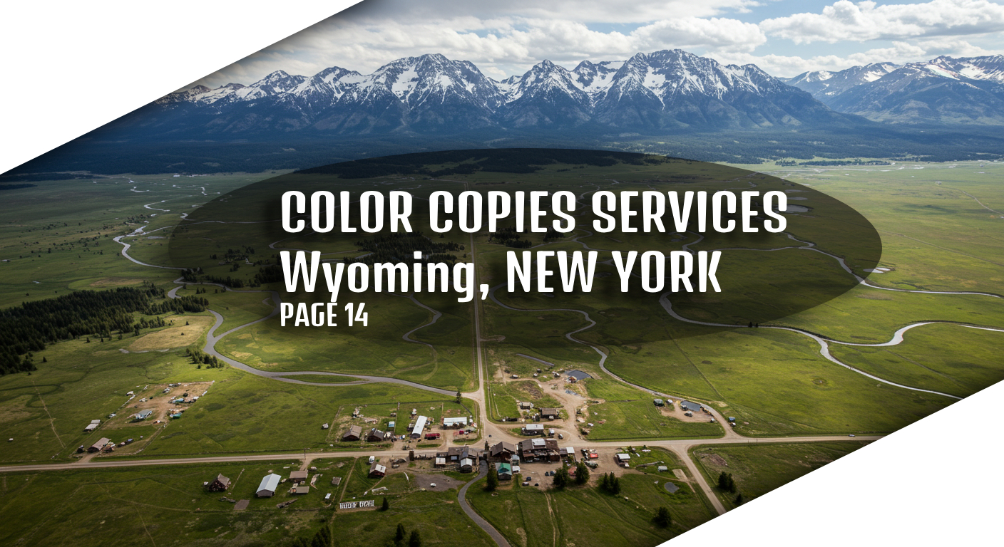 Color copy sample for Genesee & Wyoming Color Copies – Batavia Printing Page 14