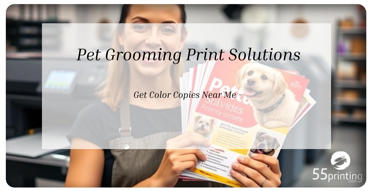 Color copy printing example for Get Color Copies Near Me – Pet Grooming Print Solutions