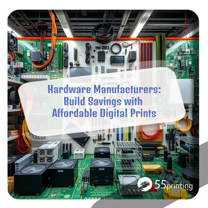 Color copy sample for Hardware Manufacturers: Build Savings with Affordable Digital Prints