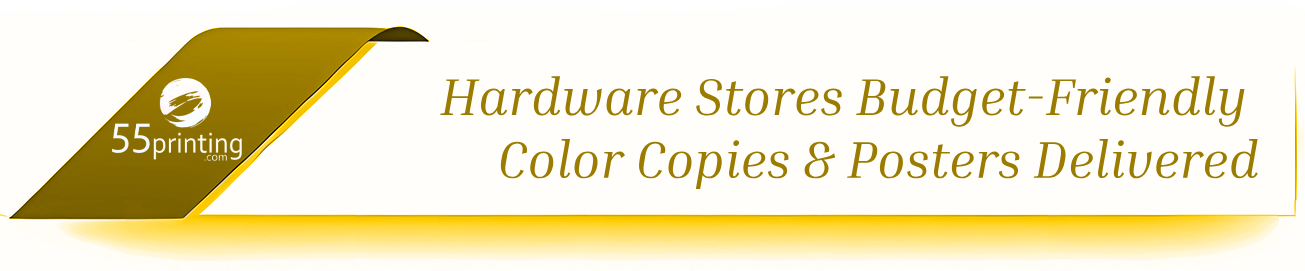 Color copy sample for Hardware Stores – Build Your Brand with Budget-Friendly Color Copies & Posters Delivered