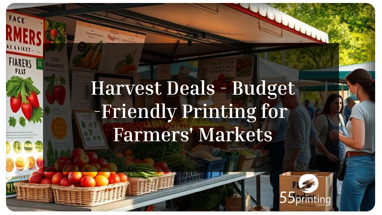 Color copy printing example for Harvest Deals – Budget-Friendly Printing for Farmers’ Markets