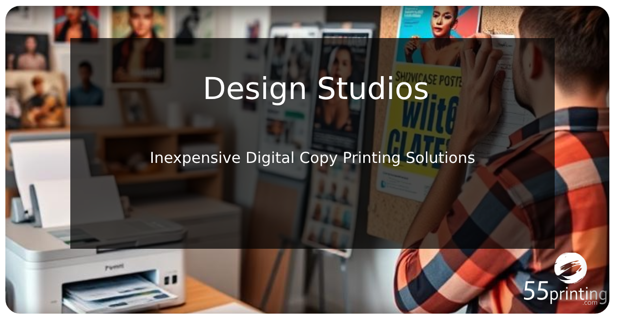 Color copy printing example for Design Studios – Inexpensive Digital Copy Printing Solutions