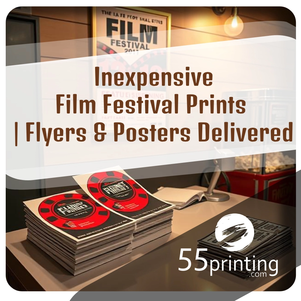 Color copy printing example for Inexpensive Film Festival Prints | Flyers & Posters Delivered