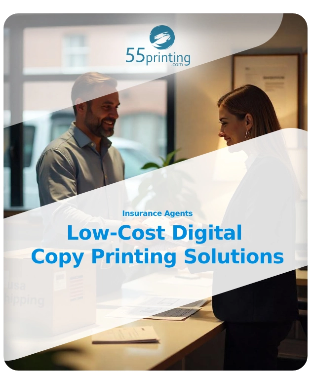 Color copy sample for Insurance Agents – Low-Cost Digital Copy Printing Solutions