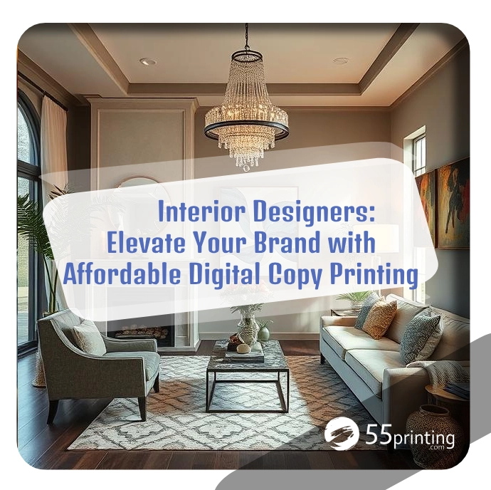 Color copy printing example for Interior Designers: Elevate Your Brand with Affordable Digital Copy Printing