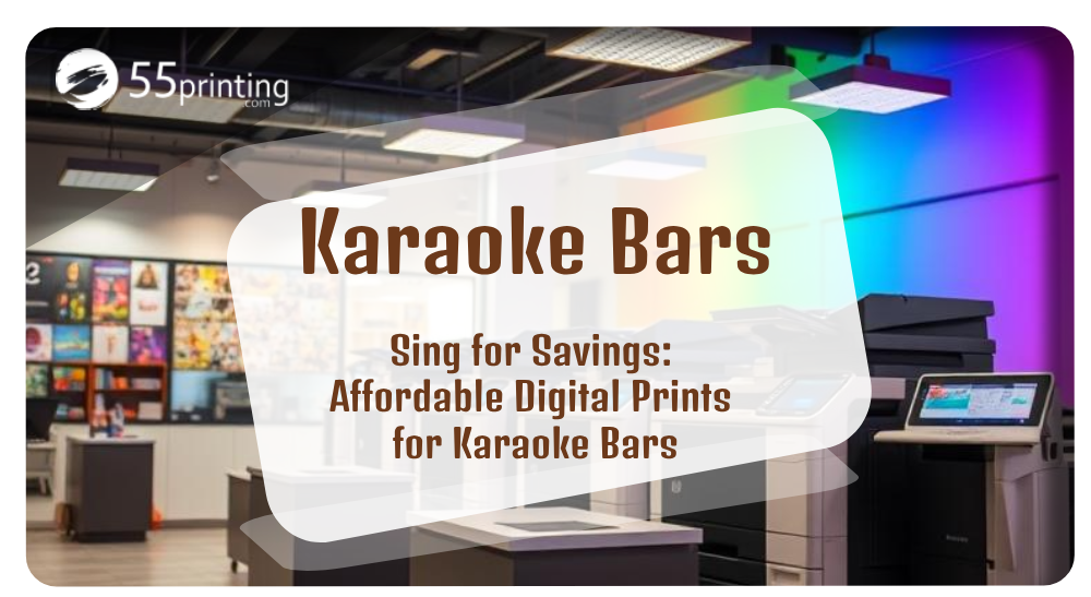 Color copy printing example for Sing for Savings: Affordable Digital Prints for Karaoke Bars