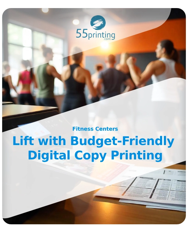 Color copy sample for Fitness Centers: Lift with Budget‑Friendly Digital Copy Printing