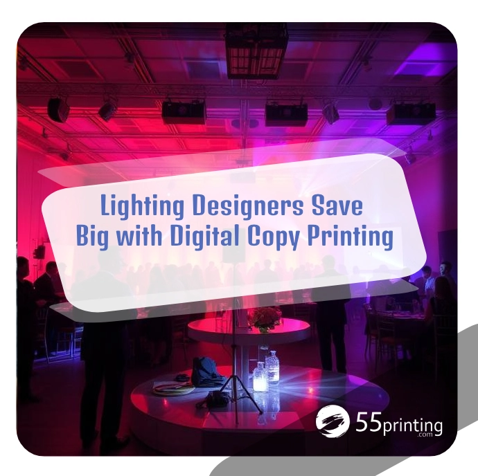 Color copy printing example for Lighting Designers Save Big with Digital Copy Printing
