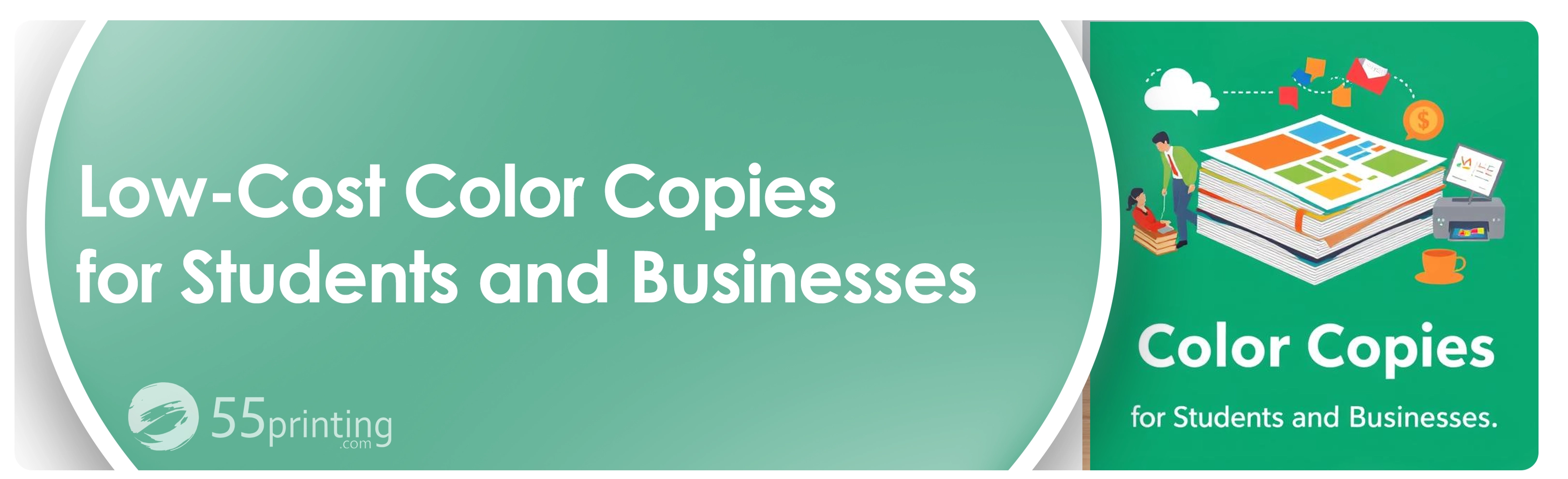 Low CostColorCopiesforStudentsandBusinesses Bannercopy