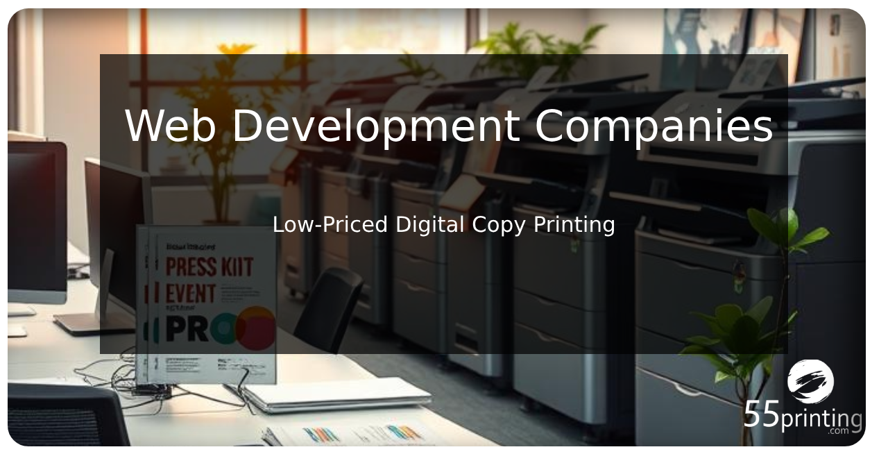 Color copy printing example for Web Development Companies – Low-Priced Digital Copy Printing