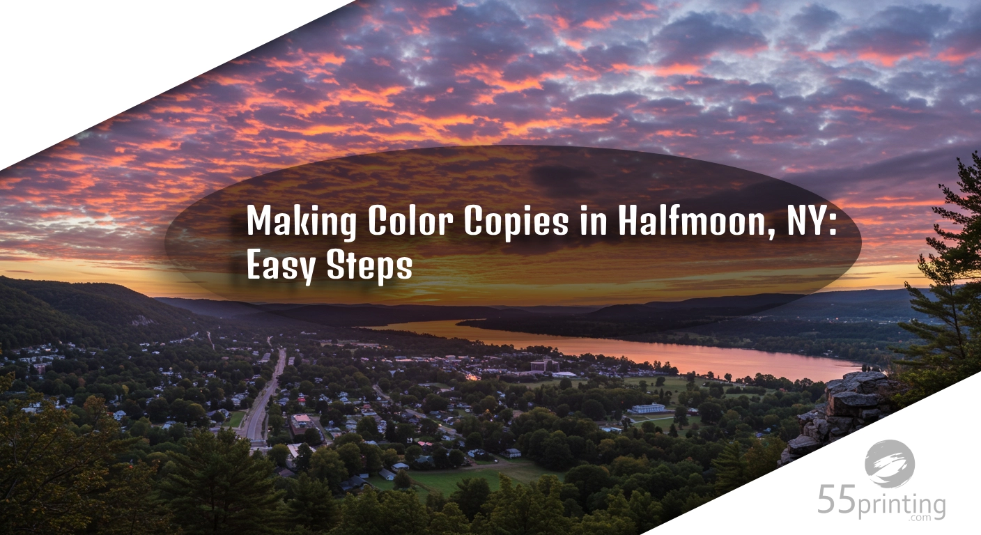 Color copy printing example for Making Color Copies in Halfmoon, NY: Easy Steps