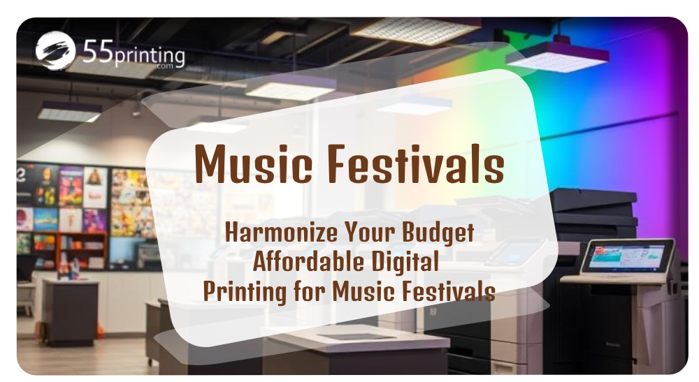 Color copy sample for Harmonize Your Budget | Affordable Digital Printing for Music Festivals