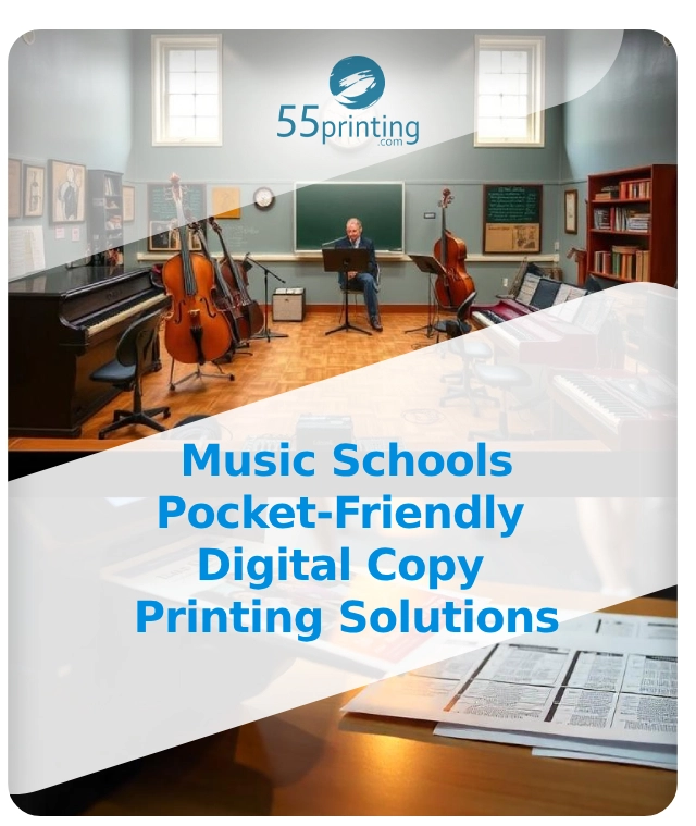 Color copy sample for Music Schools – Pocket-Friendly Digital Copy Printing Solutions
