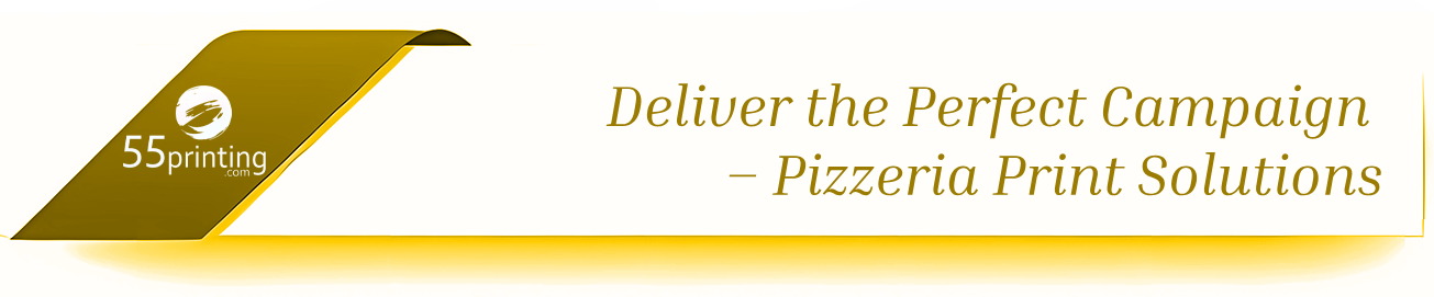 Color copy sample for Deliver the Perfect Campaign - Pizzeria Print Solutions