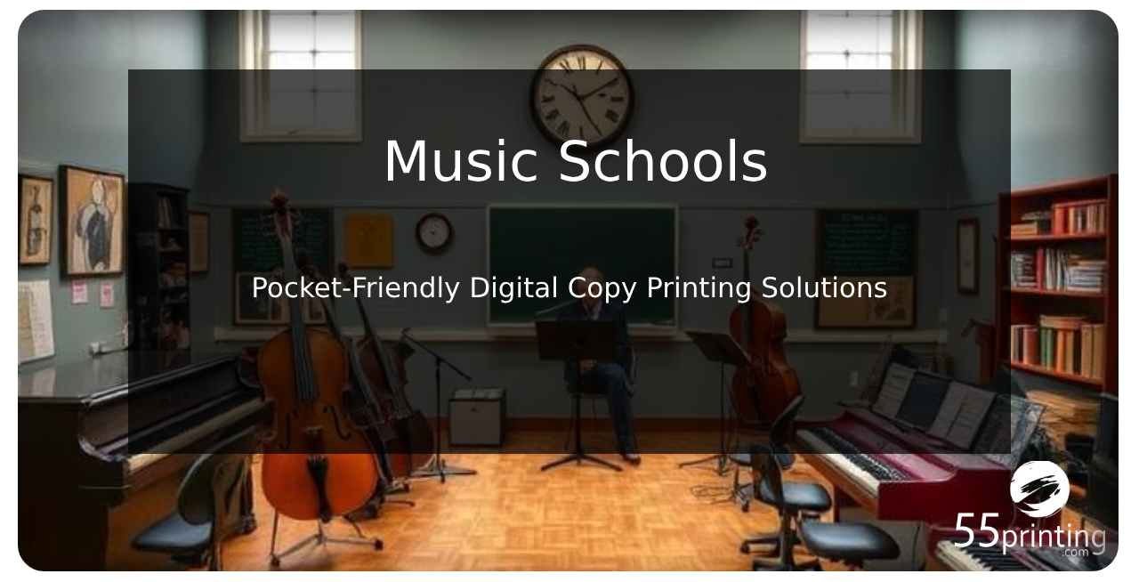 Color copy printing example for Music Schools – Pocket-Friendly Digital Copy Printing Solutions
