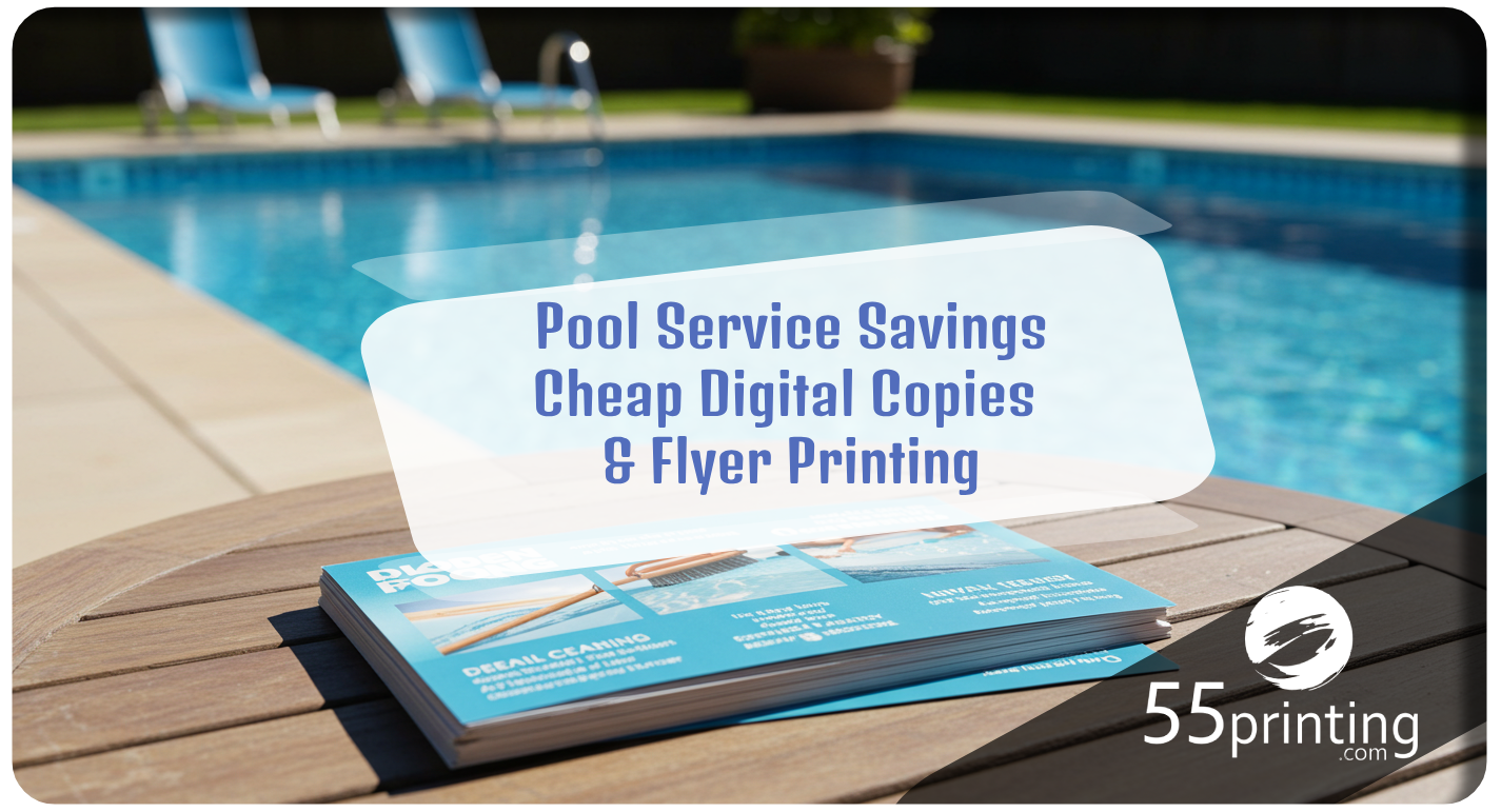 PoolServiceSavings CheapDigitalCopies FlyerPrinting