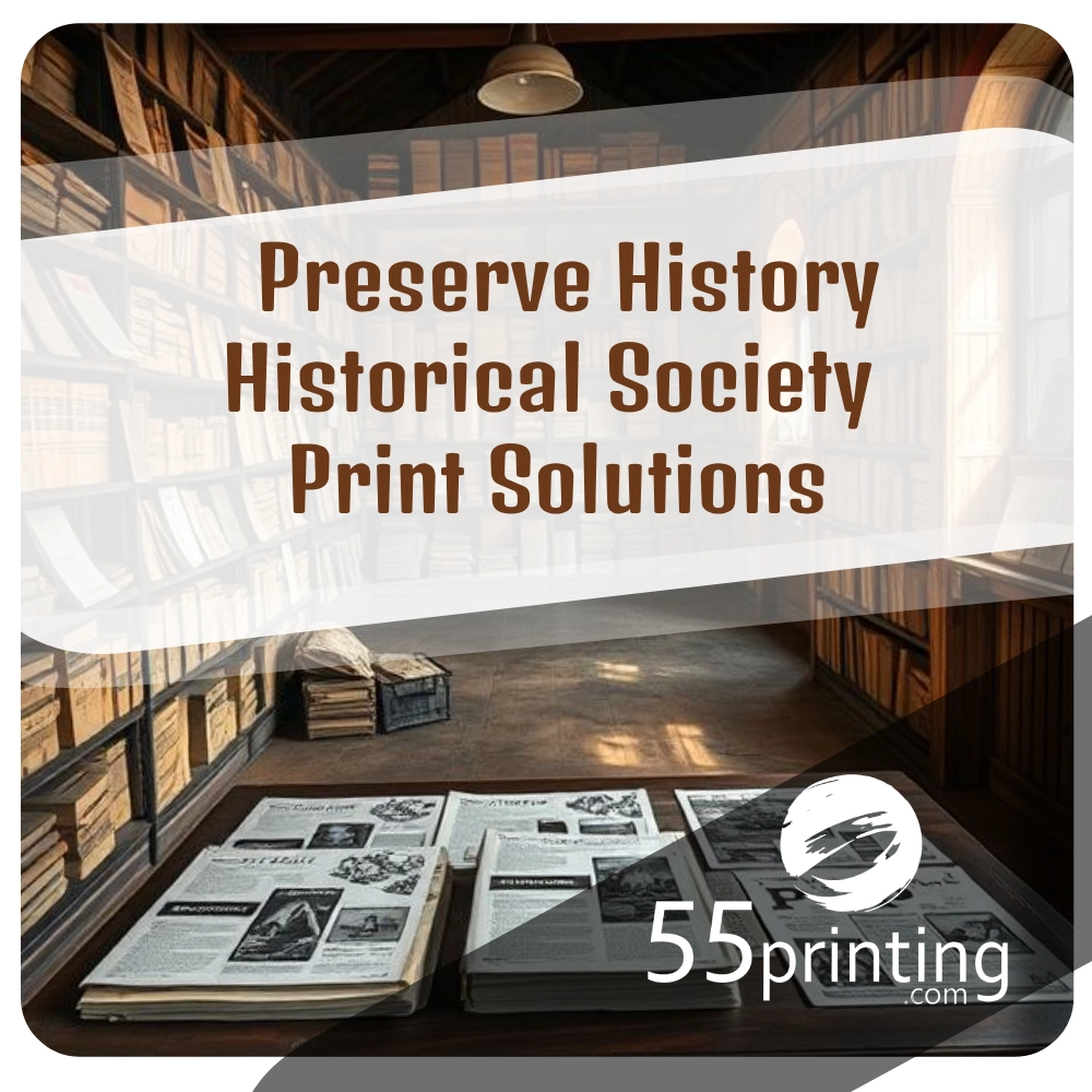 Color copy sample for Preserve History Affordably – Historical Society Print Solutions