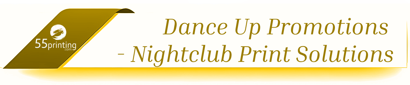 Color copy sample for Dance Up Promotions – Nightclub Print Solutions