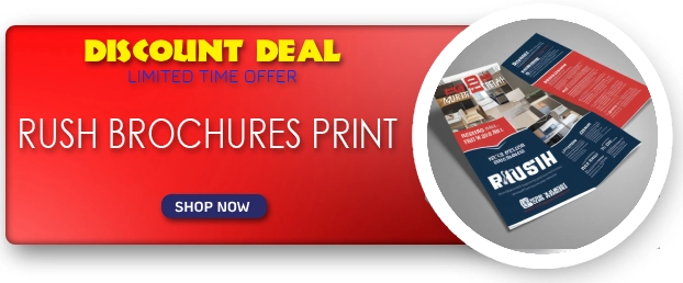 Get $20 Gift on RUSH Brochures Printing