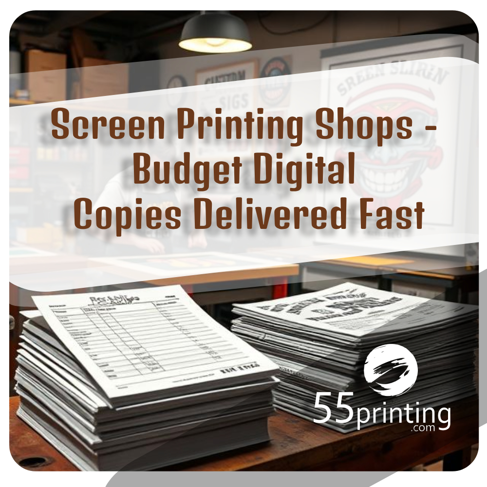 Color copy sample for Screen Printing Shops – Budget Digital Copies Delivered Fast