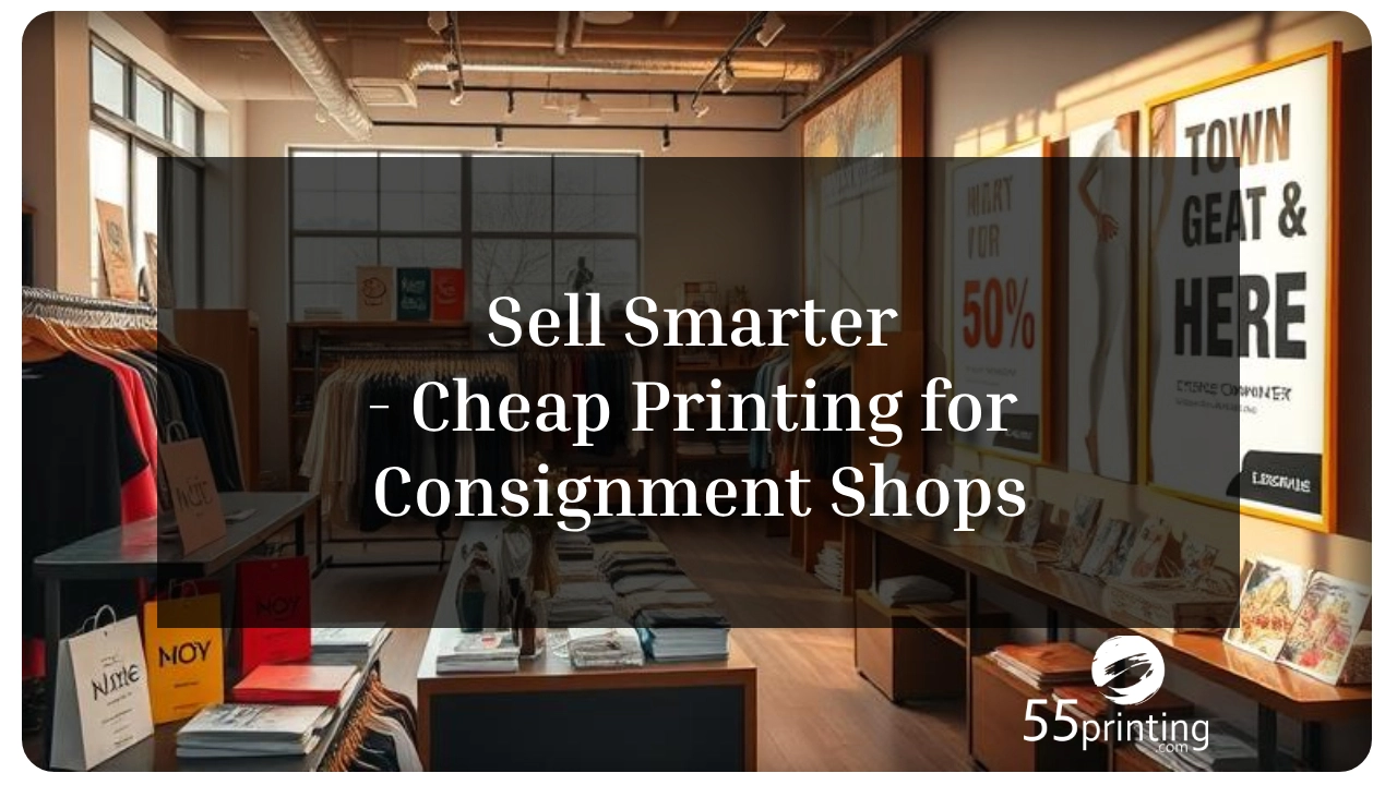 Color copy printing example for Sell Smarter – Cheap Printing for Consignment Shops