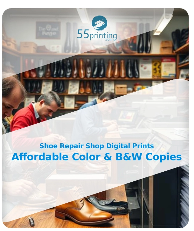 Color copy sample for Shoe Repair Shop Digital Prints – Affordable Color & B&W Copies