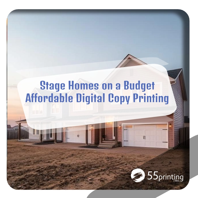 Color copy printing example for Stage Homes on a Budget – Affordable Digital Copy Printing