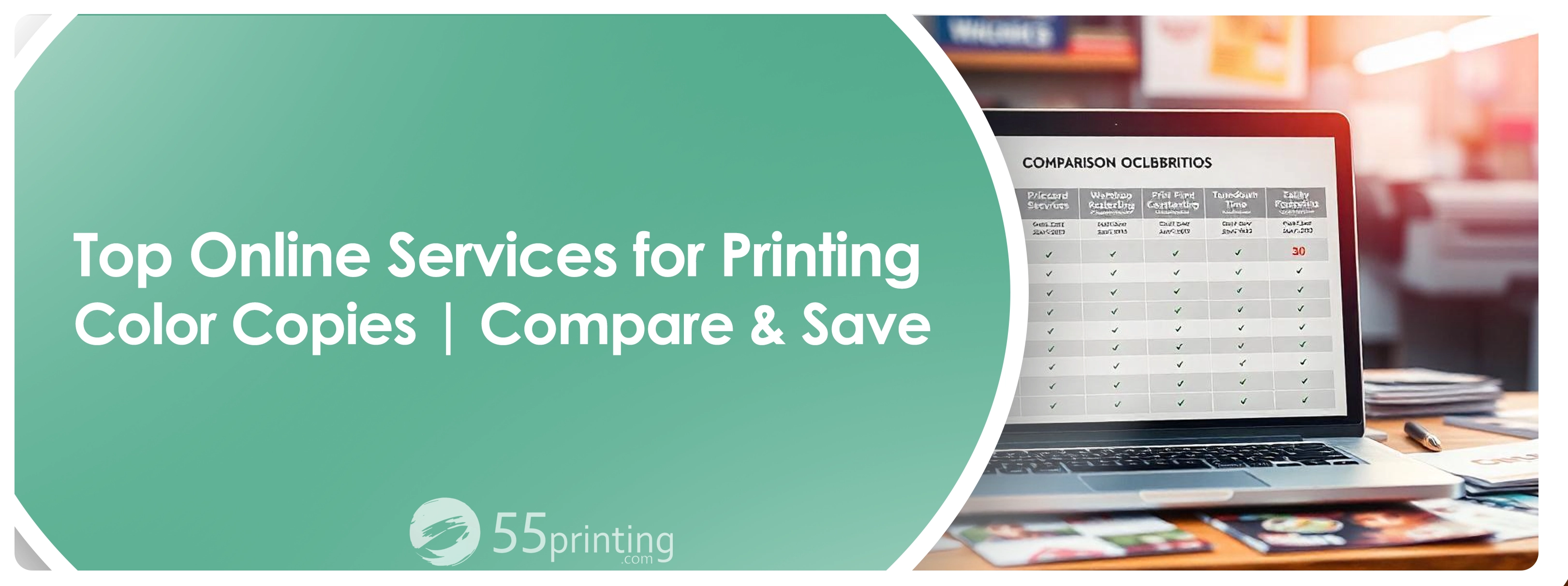 TopOnlineServicesforPrintingColorCopiesCompare Save Banner