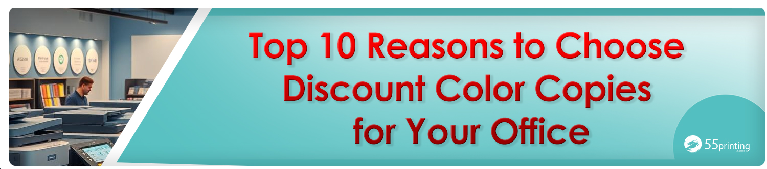 Color copy sample for Top 10 Reasons to Choose Discount Color Copies for Your Office